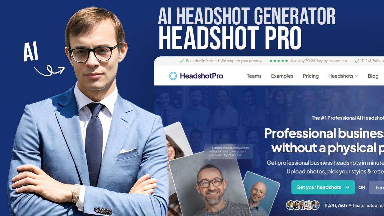 screenshot of Headshot Pro